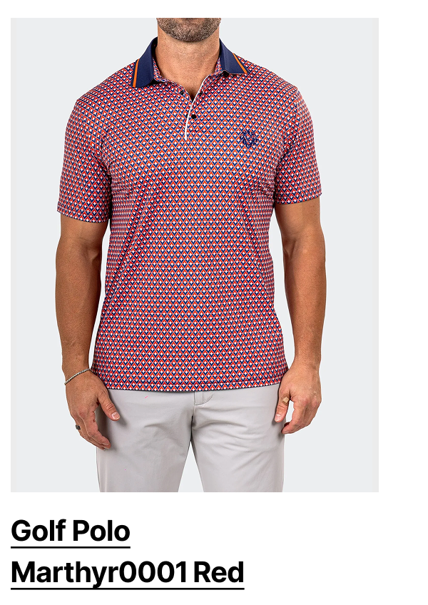 Golf Polo Marthyr0001 Red