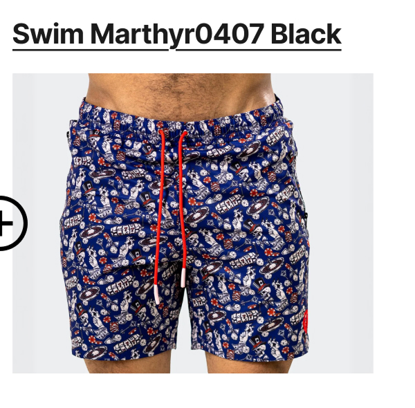 Swim Marthyr0407 Black