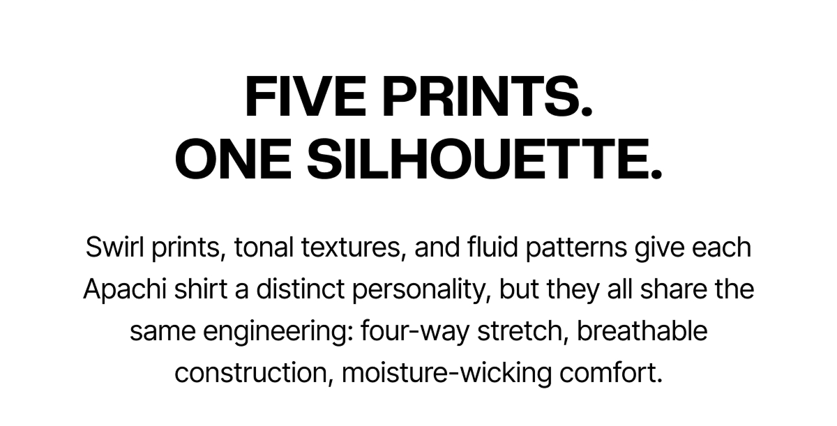 FIVE PRINTS ONE SILHOUEETE