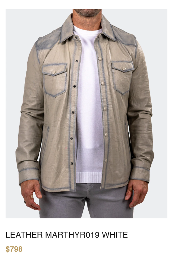 LEATHER MARTHYR019 WHITE