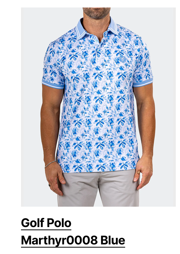 Golf Polo Marthyr0008 Blue