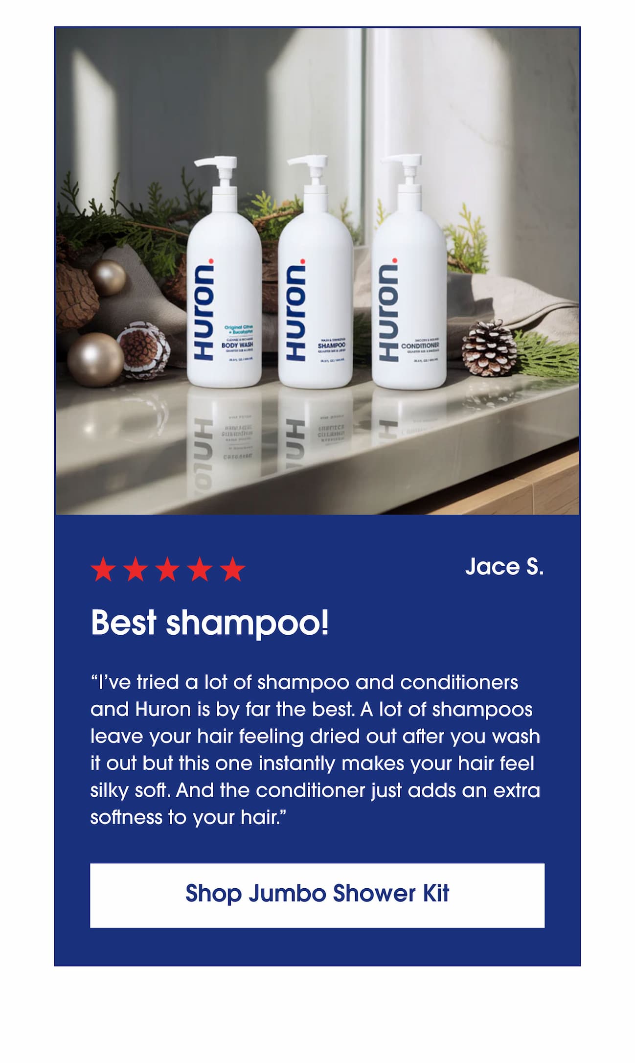 "Best shampoo!"