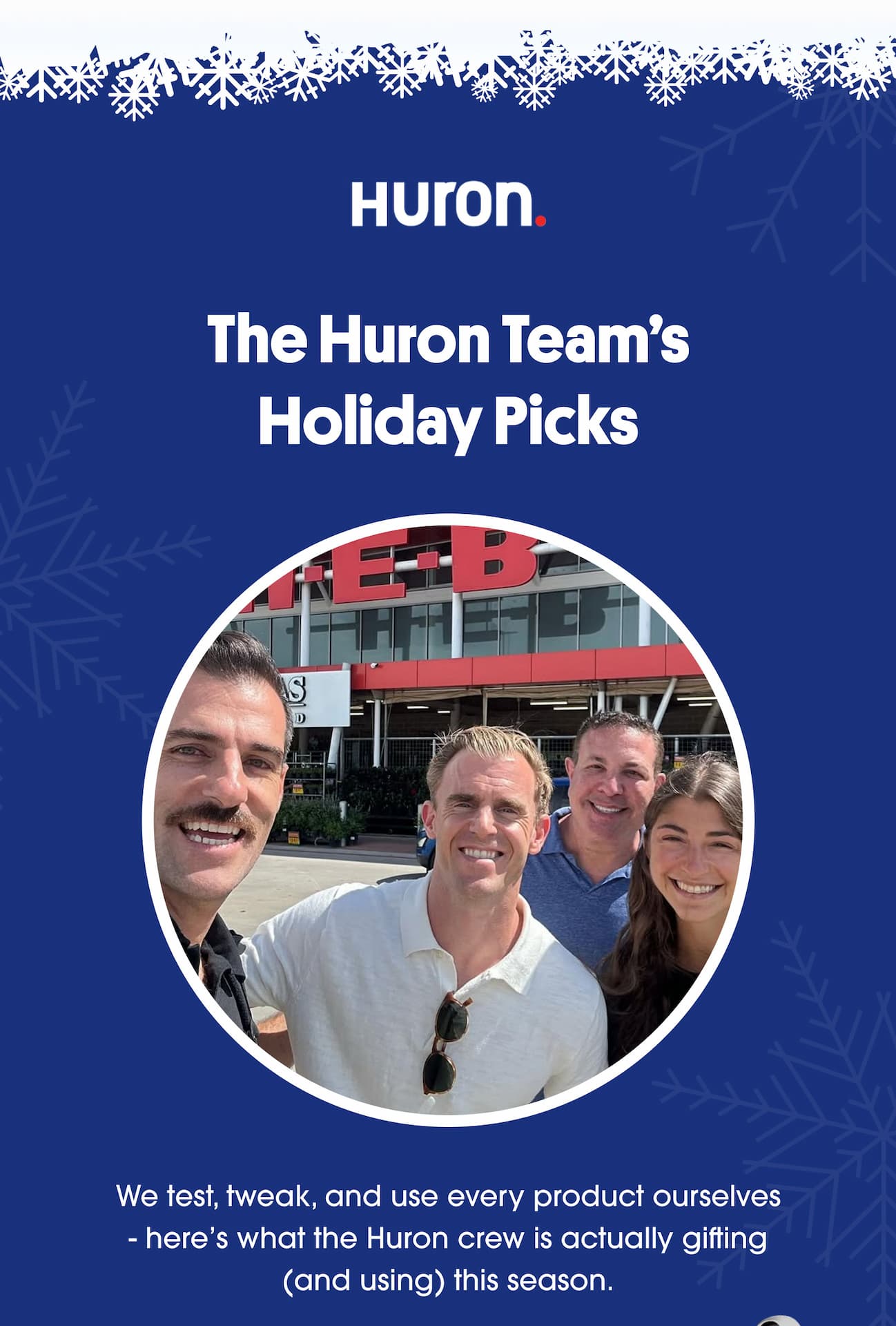 The Huron Team's Holiday Picks