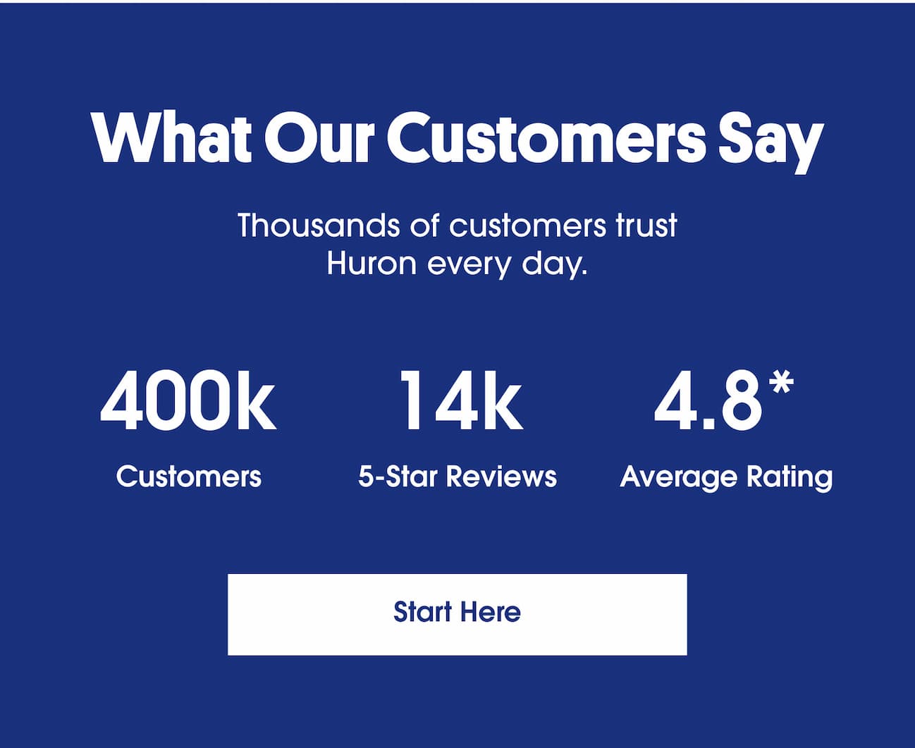 What our customers say...