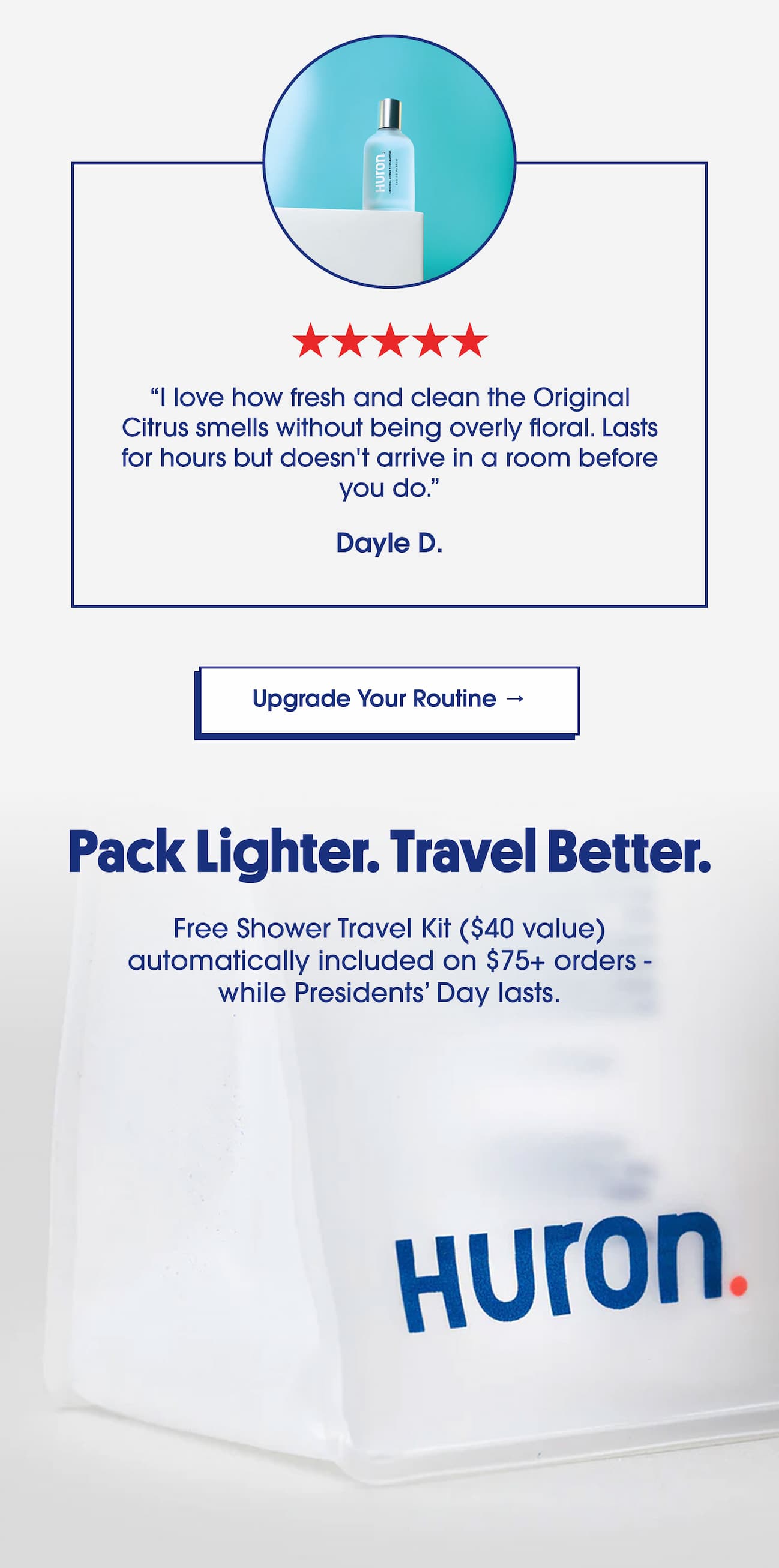 Upgrade your routine