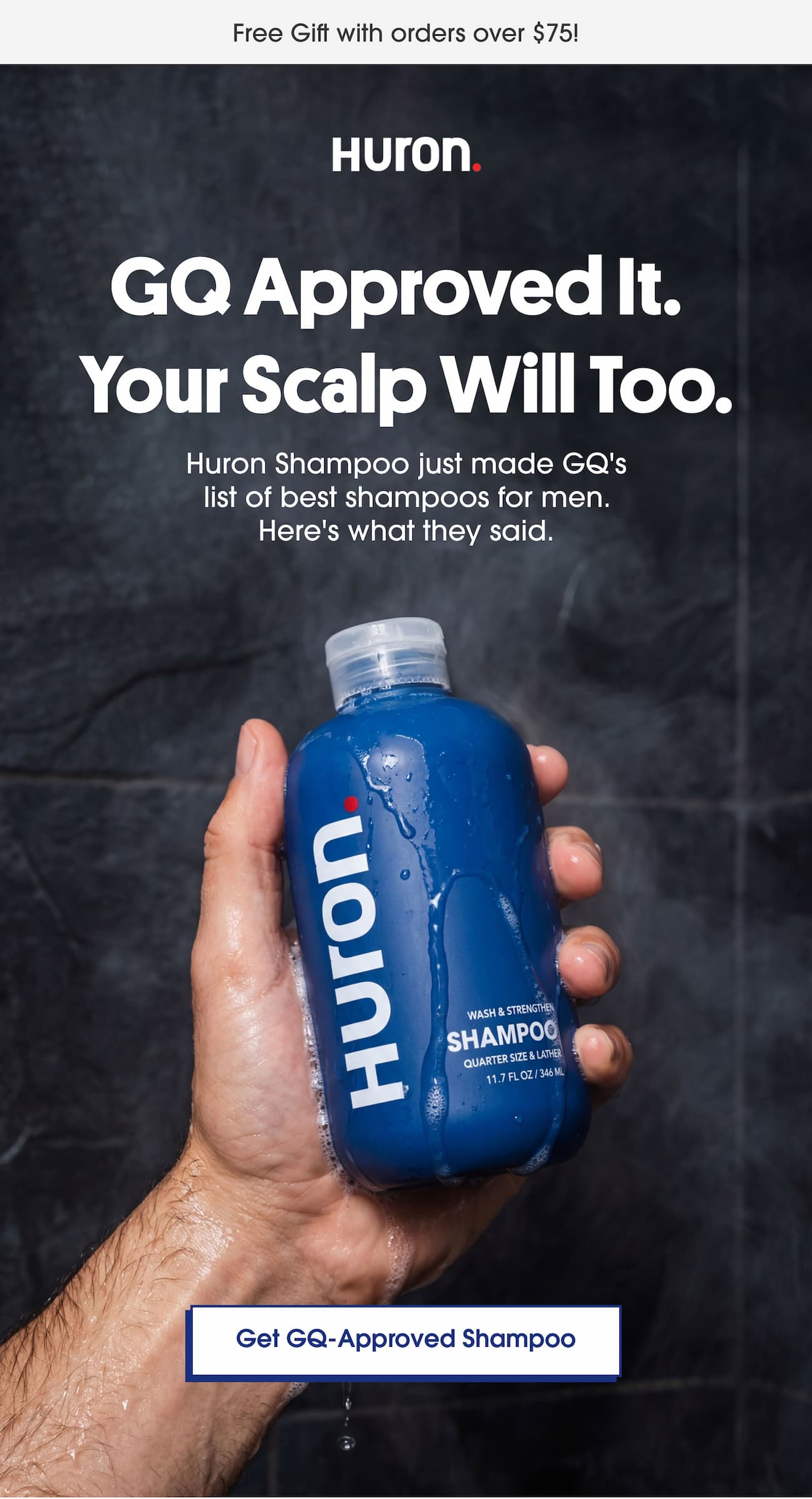 GQ Approved It. Your scalp Will too.