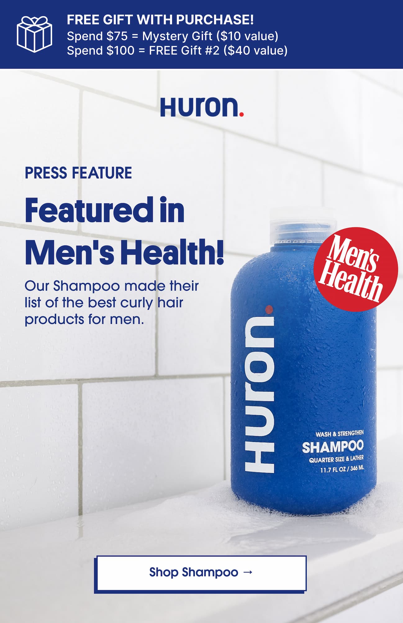 Featured in Men's Health!