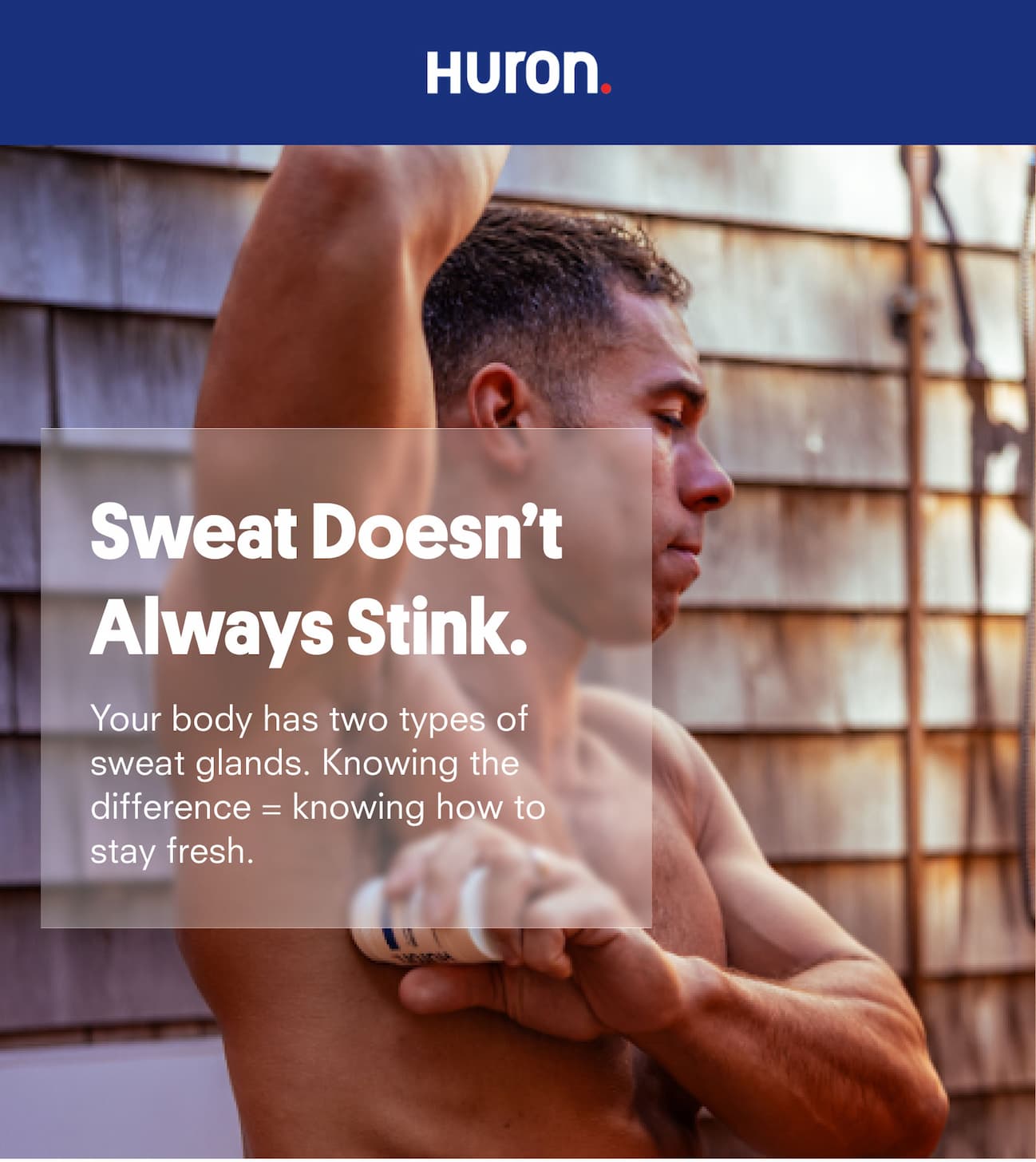 Sweat Doesn’t Always Stink.