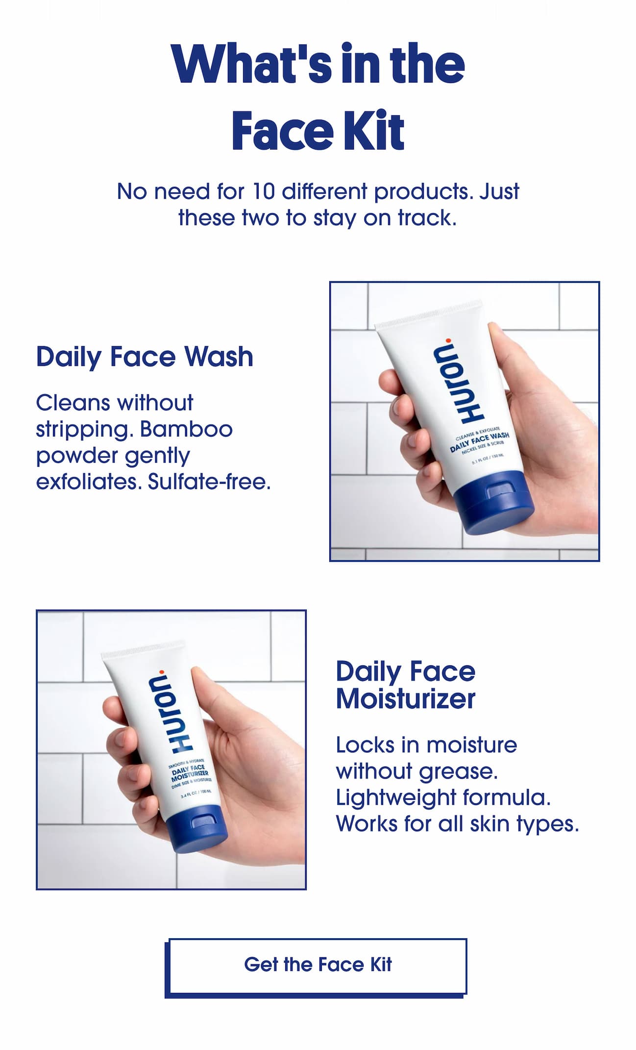 What's in the Face Kit