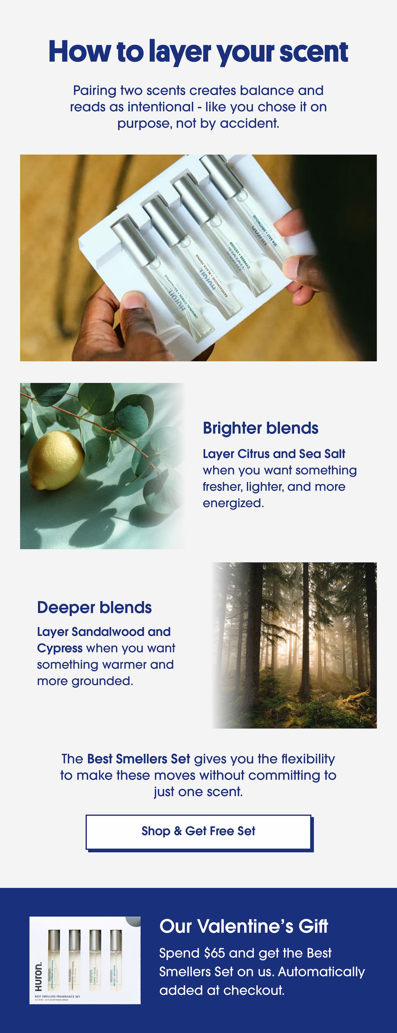 How to layer your scent