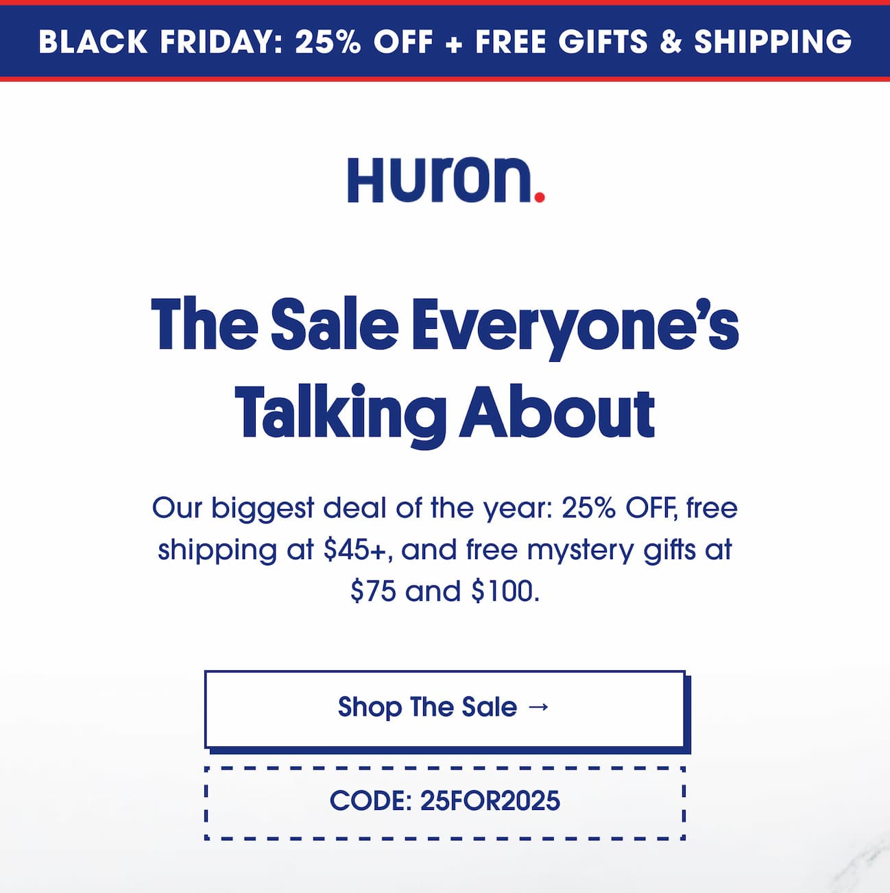 The sale everyone's talking about!