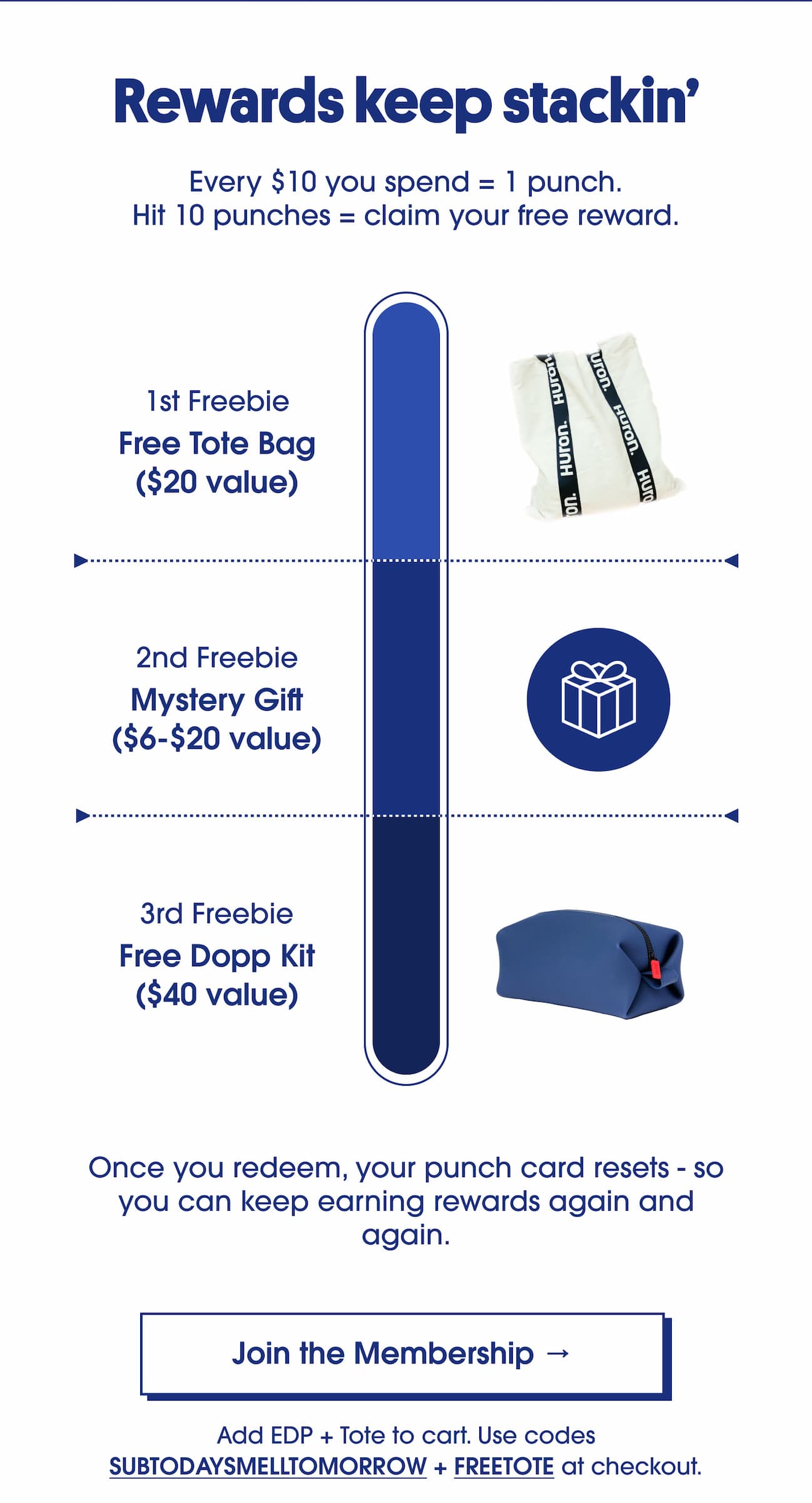 Rewards keep stackin'