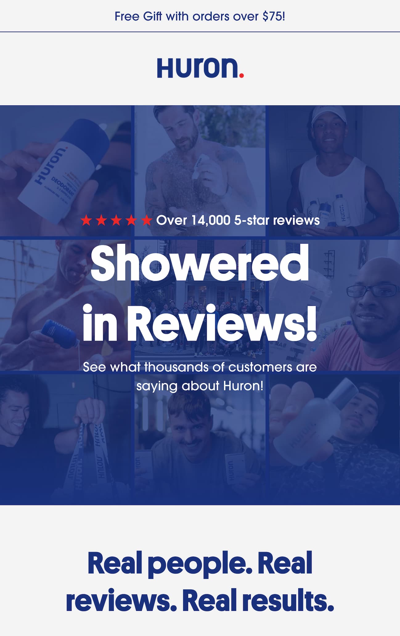 Showered in Reviews!