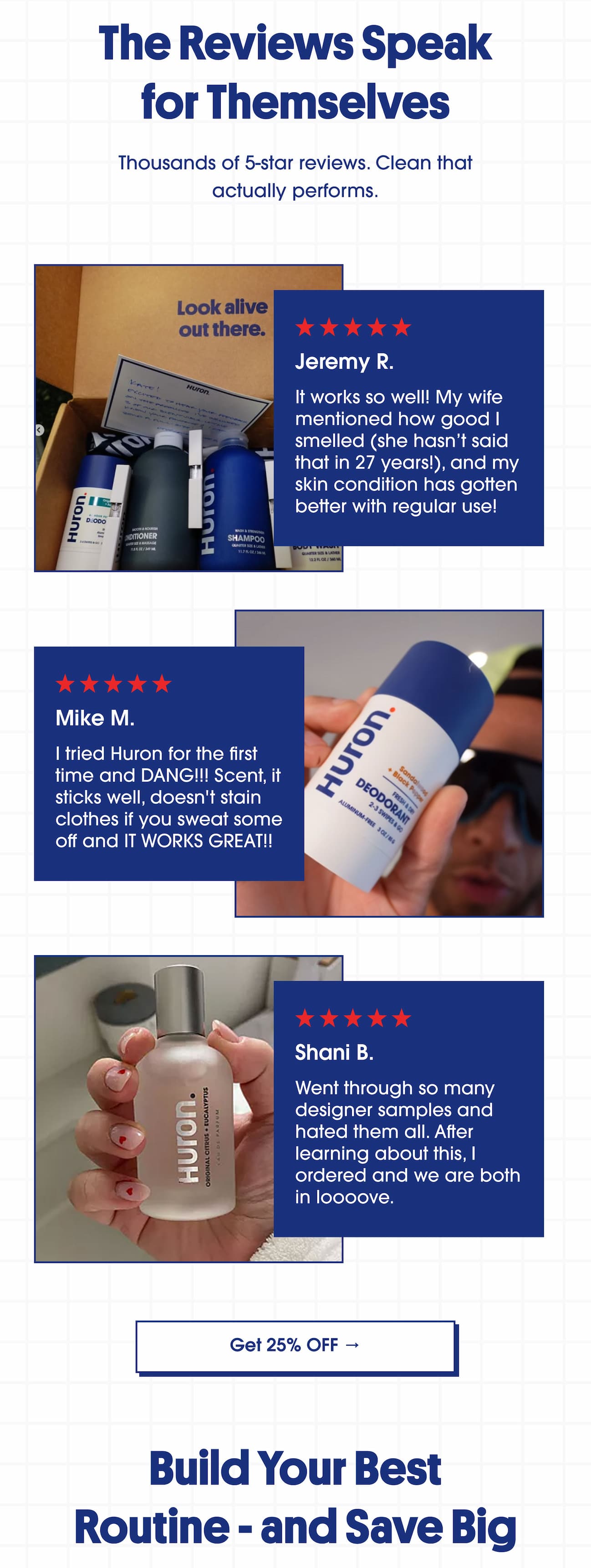 The reviews speak for themselves!