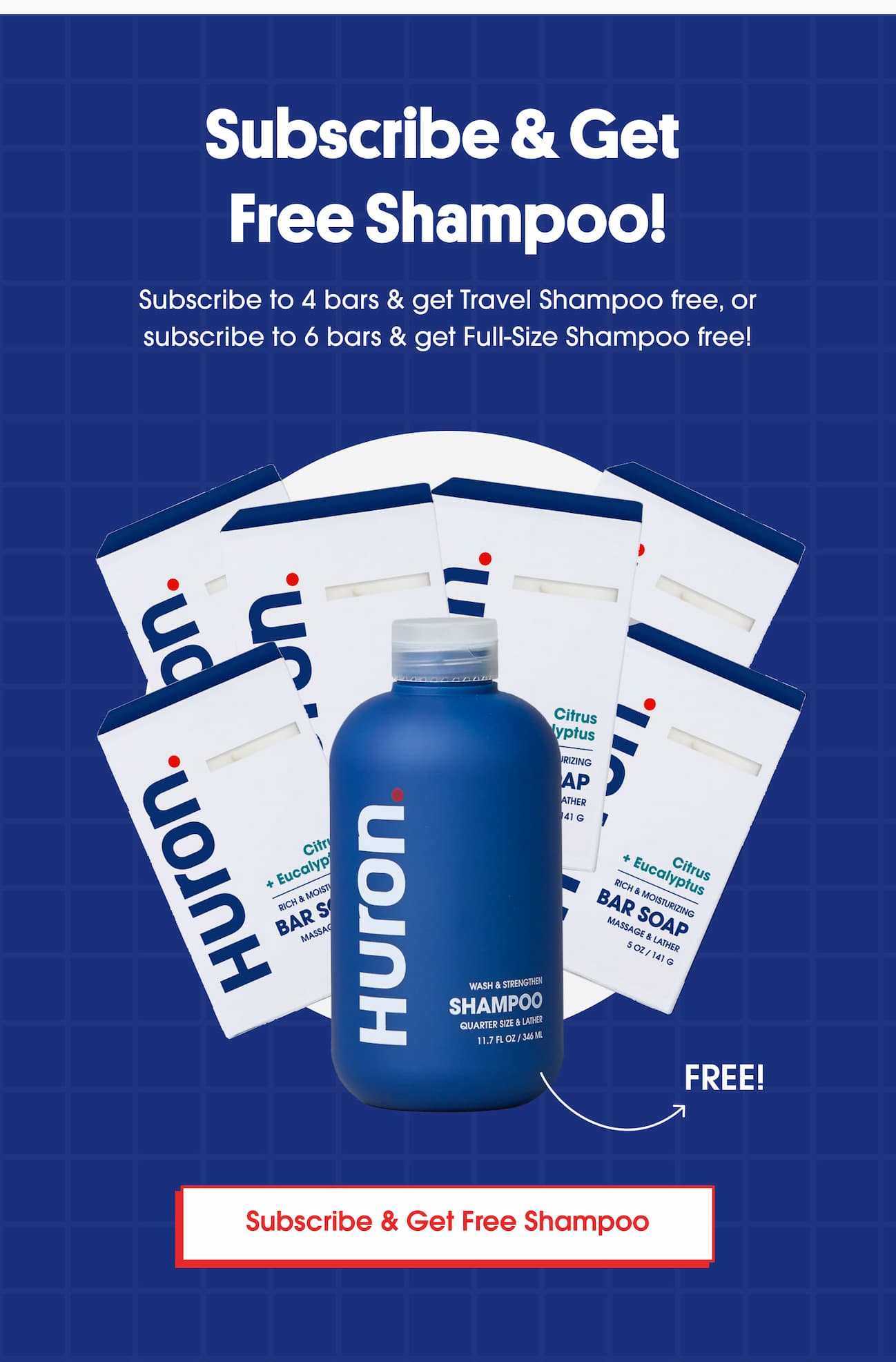 Subscribe & Get  Free Shampoo!
