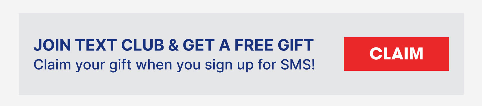 Join Text Club & Get a Free Gift Join Text Club & Get a Free Gift