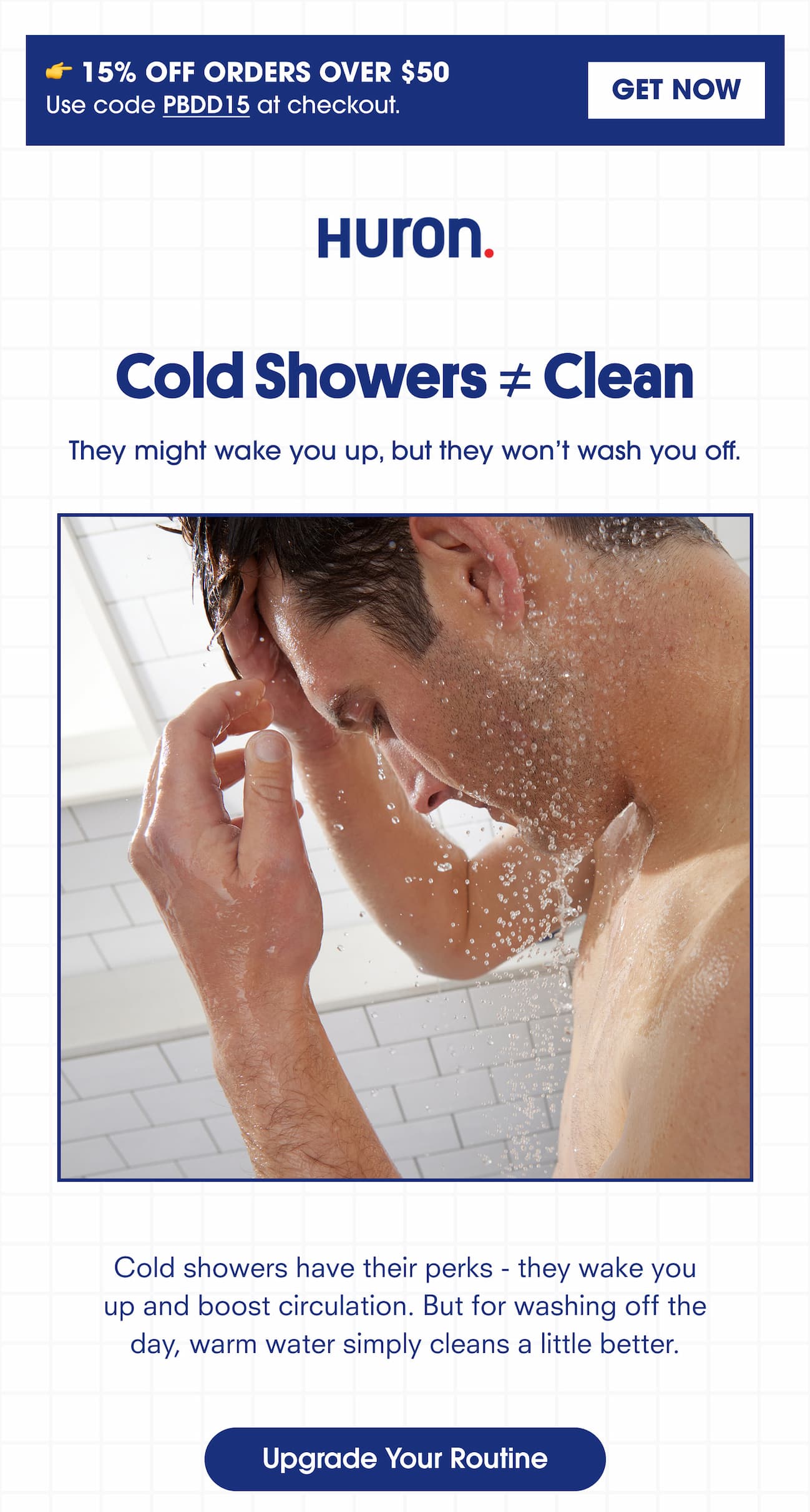 Cold showers =/= clean Cold showers =/= clean