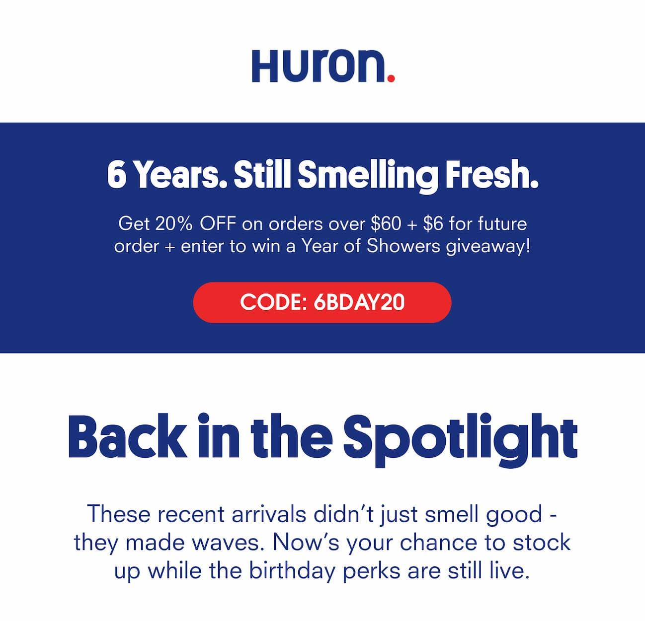 6 years. Still smelling fresh. 6 years. Still smelling fresh.