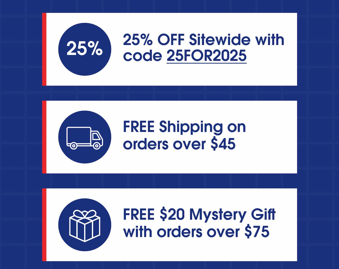 BLACK FRIDAY - 25% OFF