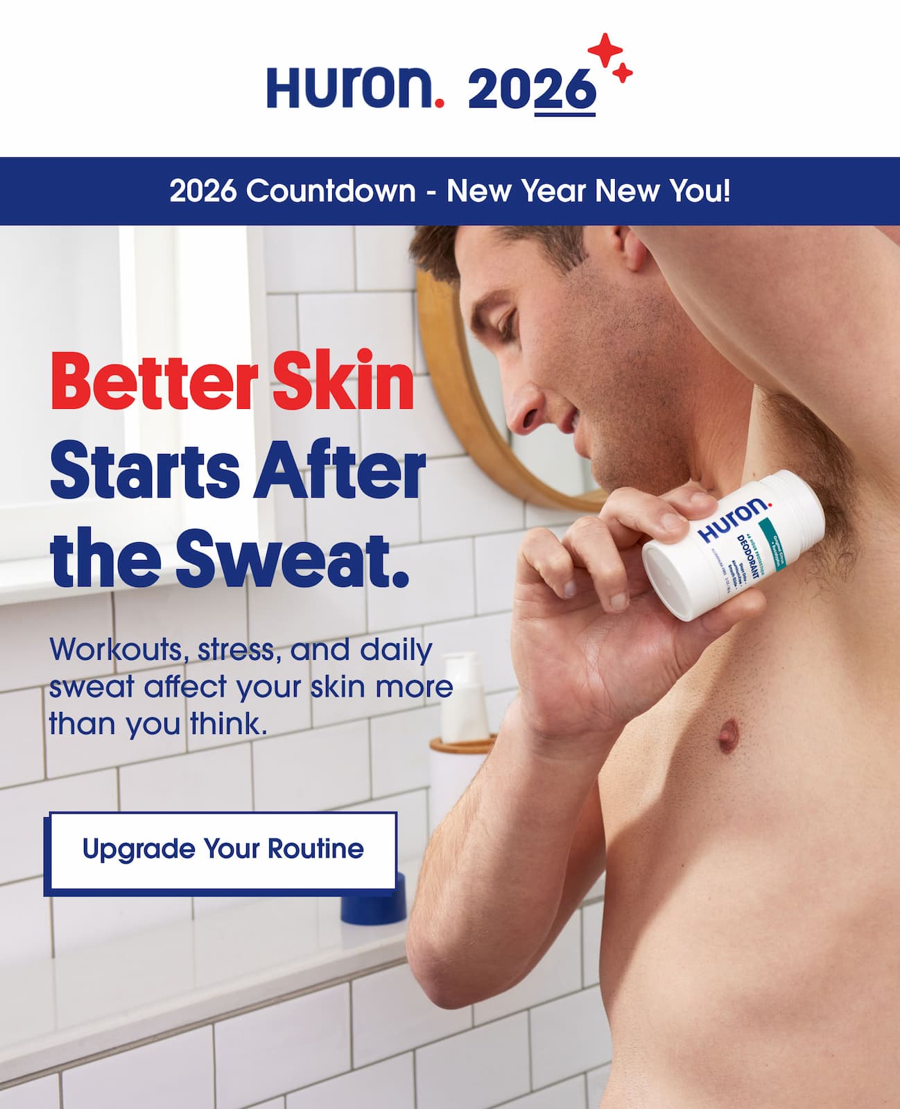 Better Skin Starts After the Sweat.