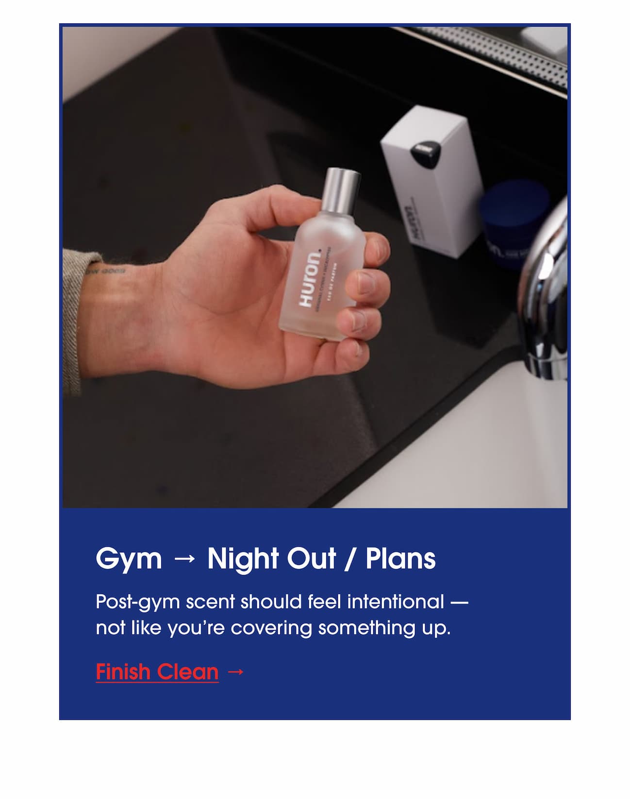 Gym → Night Out / Plans