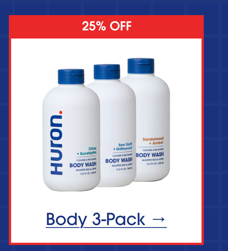 Body Wash 3-pack