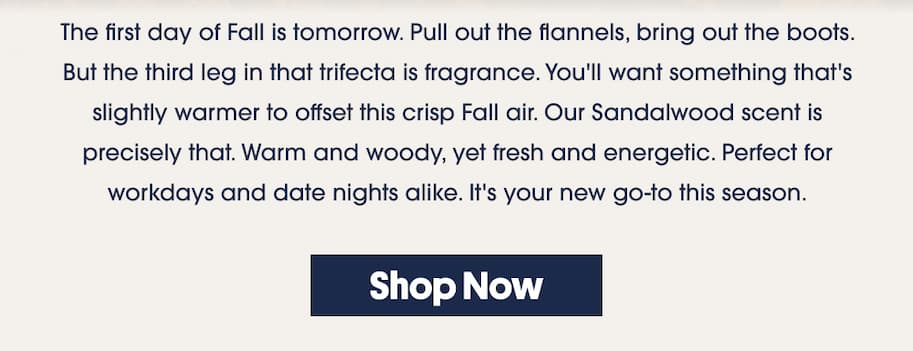 Shop Sandalwood + Amber
