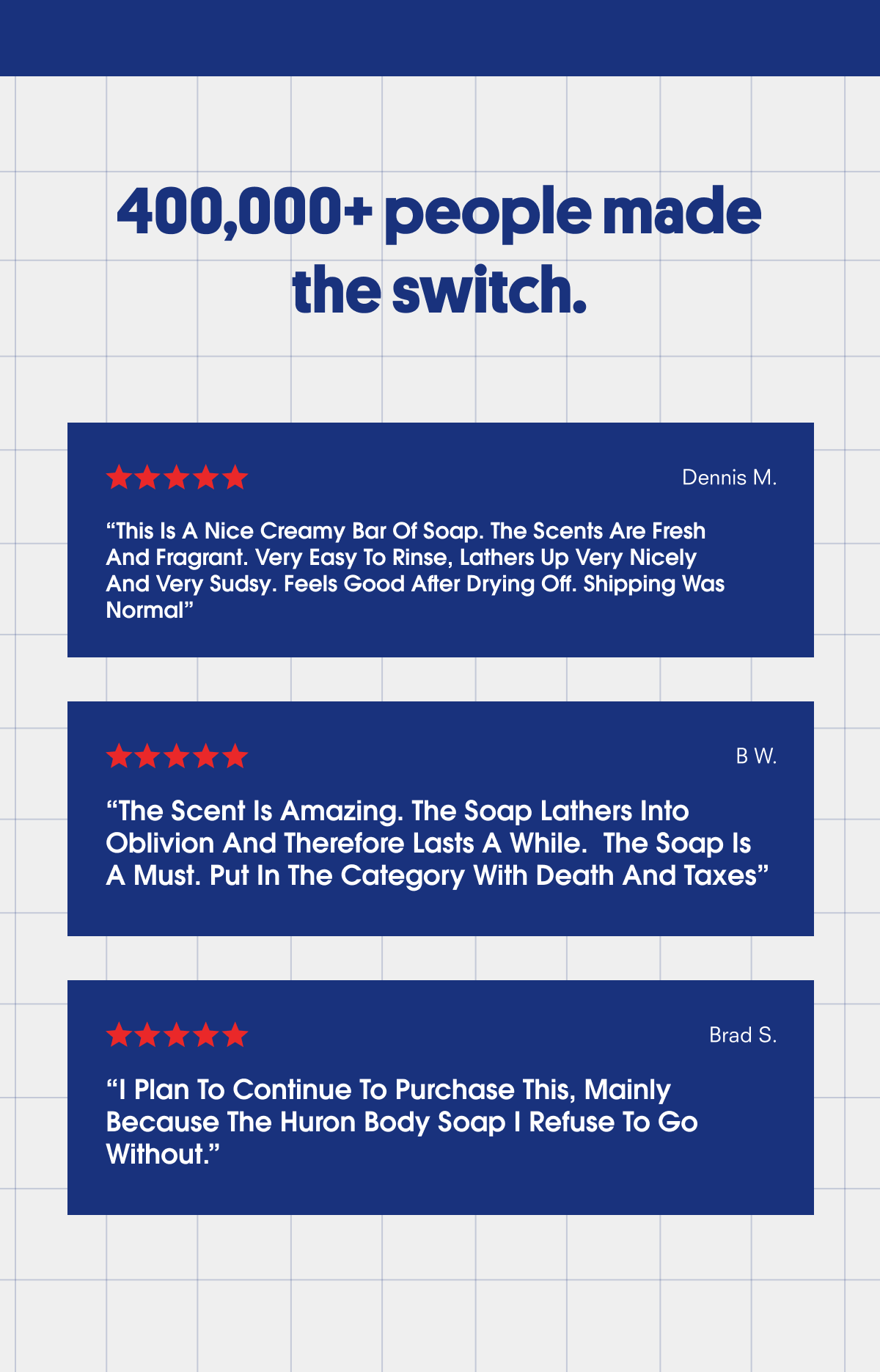 400,000+ people made the switch