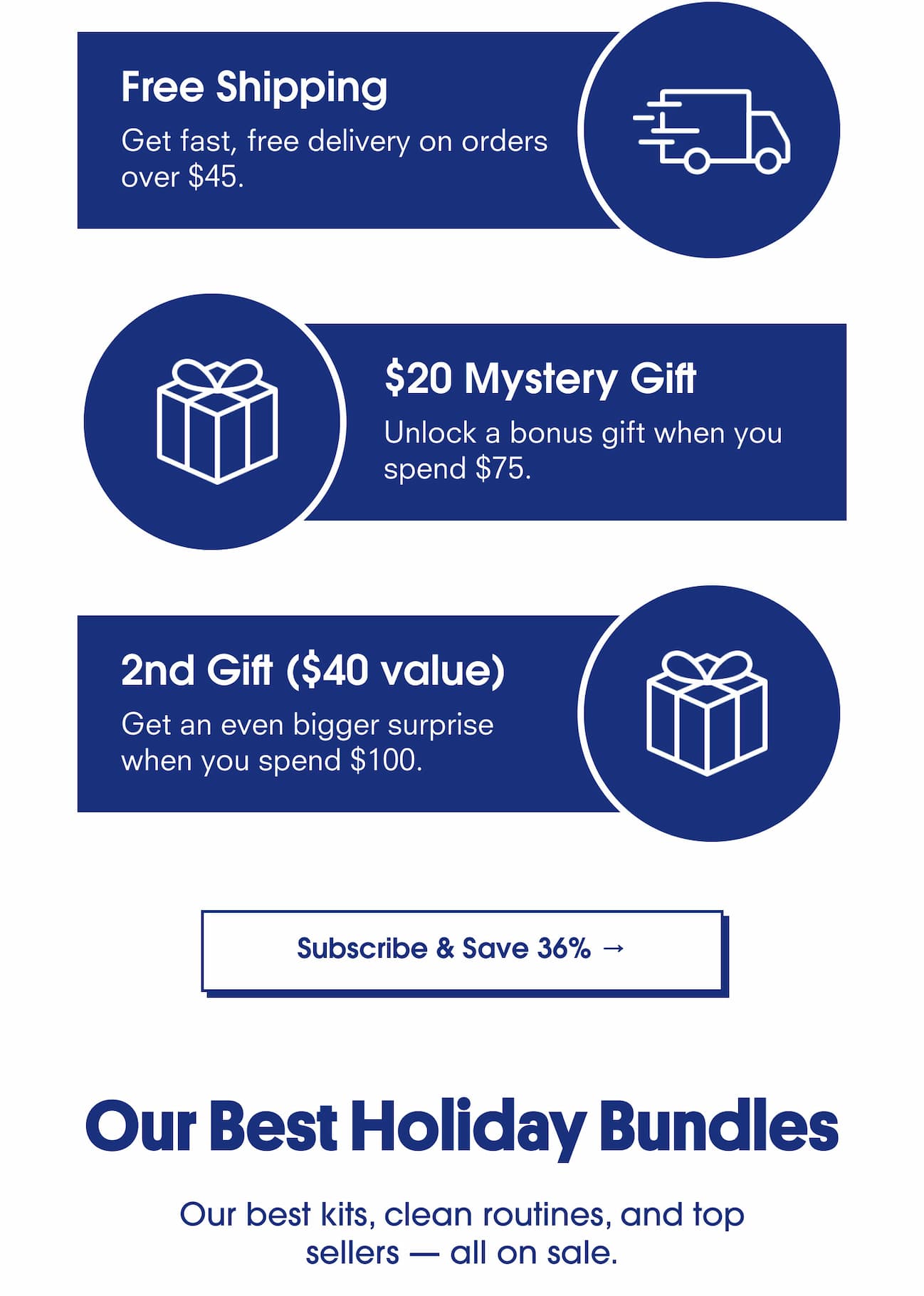 Our best holiday bundles!