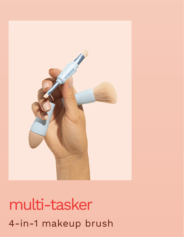 Multi-Tasker, 4-in-1 makeup brush