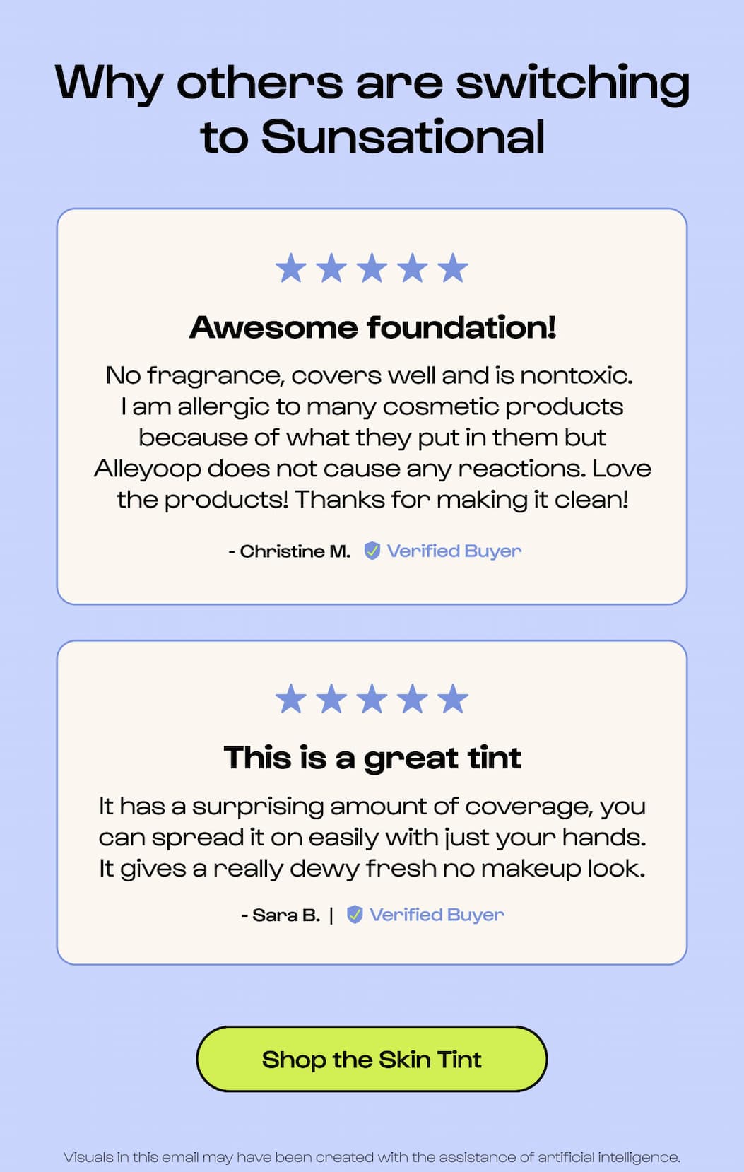 Sunsational Daily Skin Tint Reviews