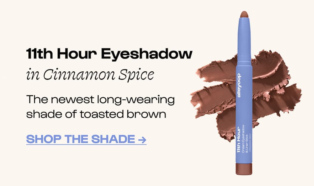 End of Summer Sale. 11th Hour Eyeshadow in Cinnamon Spice. 20% off SUNSET20