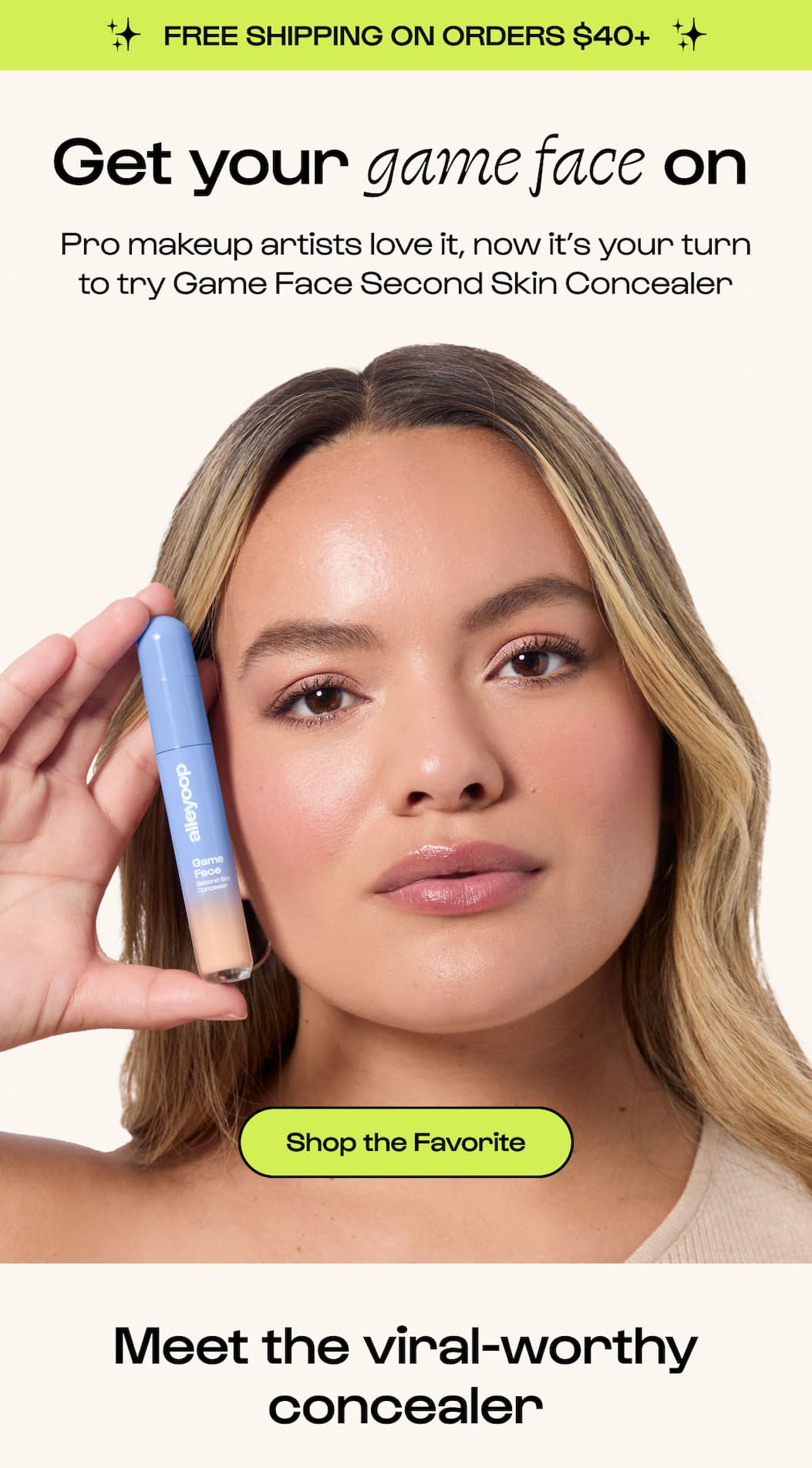 Shop the Favorite. Game Face.