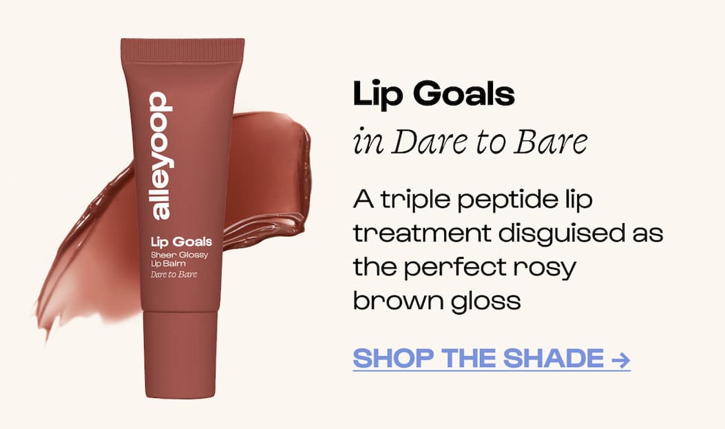 End of Summer Sale. Lip Goals in Dare to Bare. 20% off SUNSET20