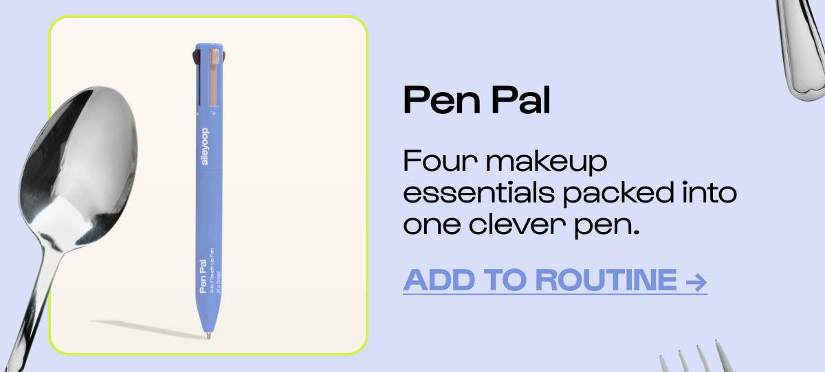 Pen Pal Four makeup essentials packed into one clever pen