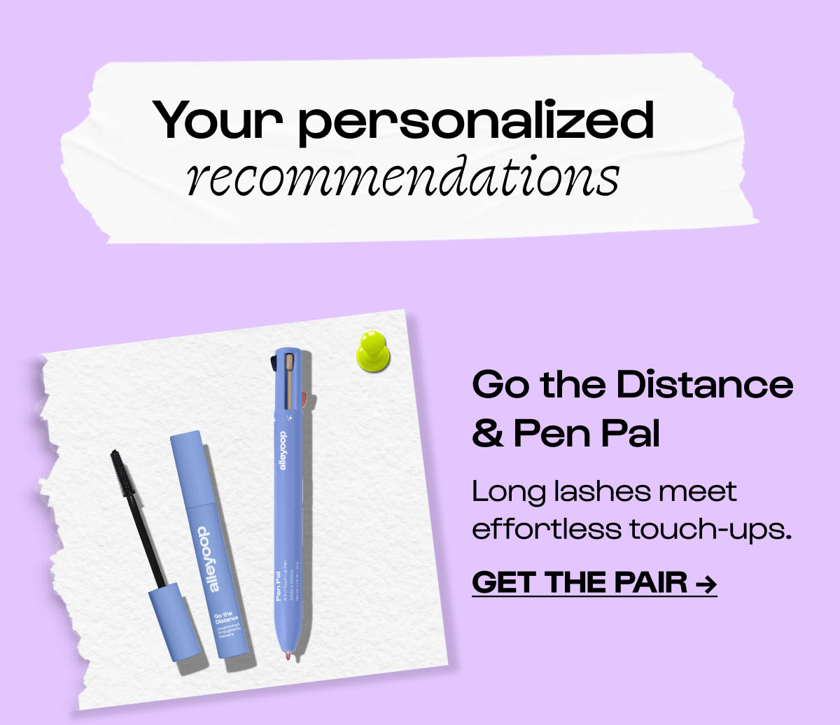 Your Personalized Recommendations 