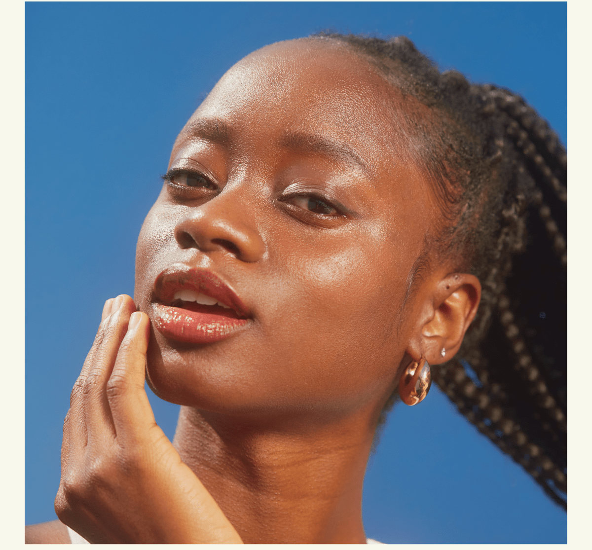 A clean, fresh face in minimal steps.
