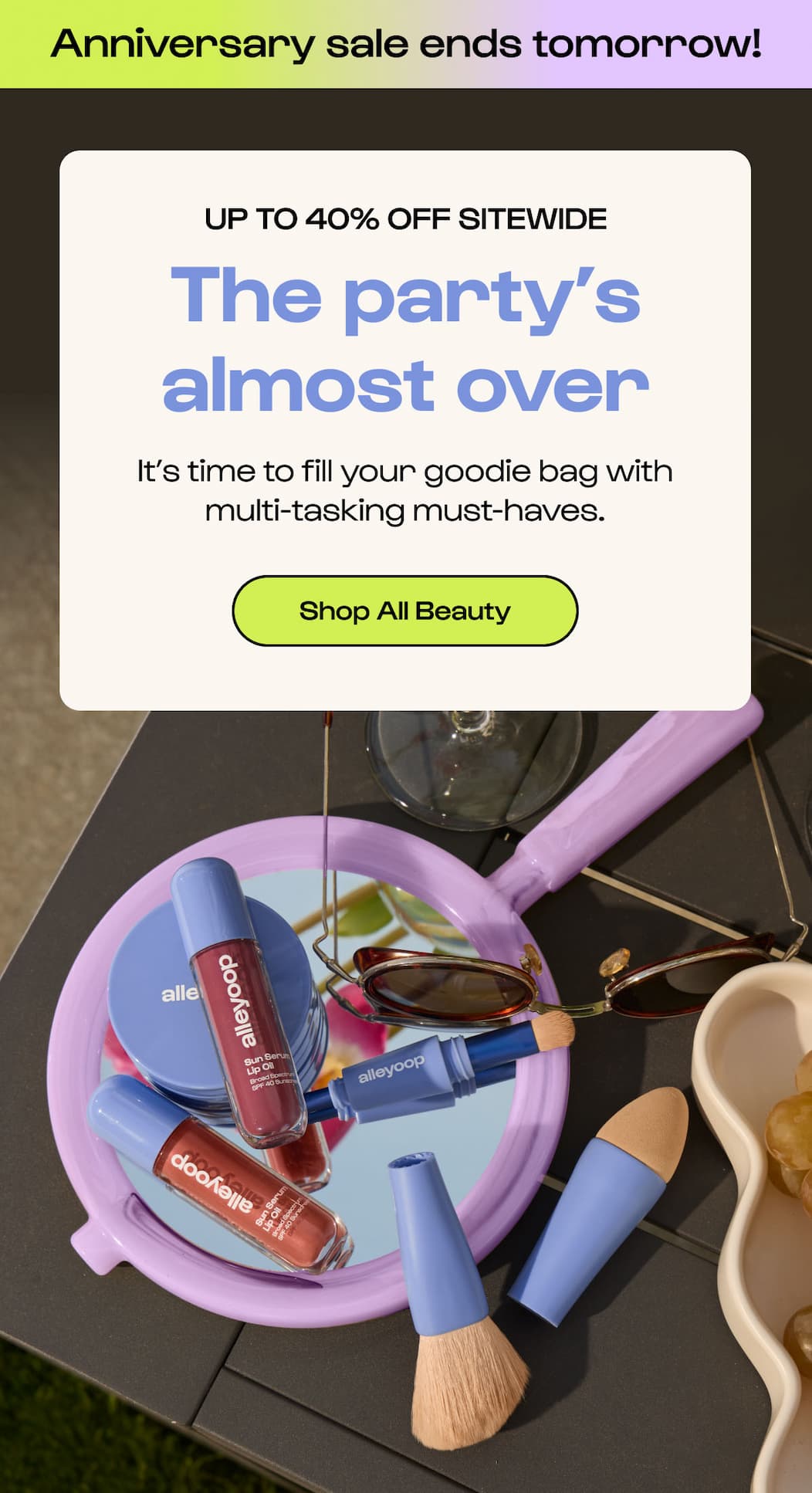 Up to 40% off sitewide!