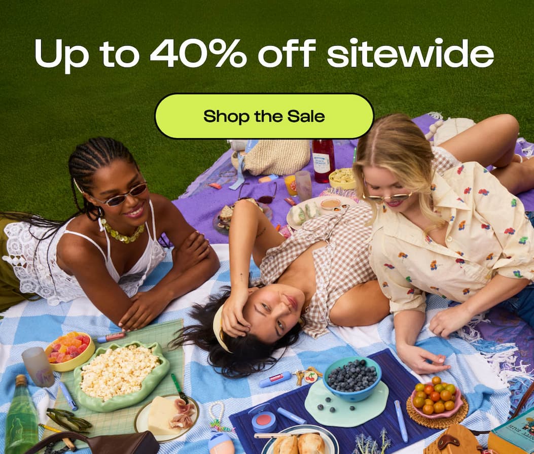 Up to 40% off sitewide!