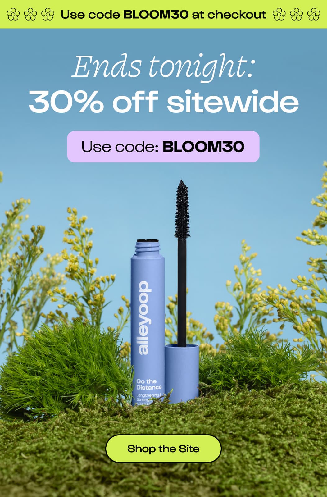Use code BLOOM30 for 30% off