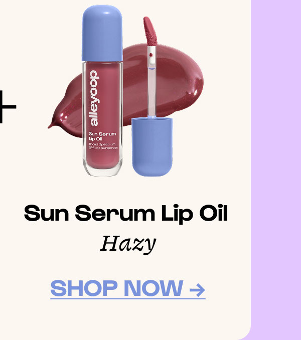 Shop Sun Serum Lip Oil Hazy
