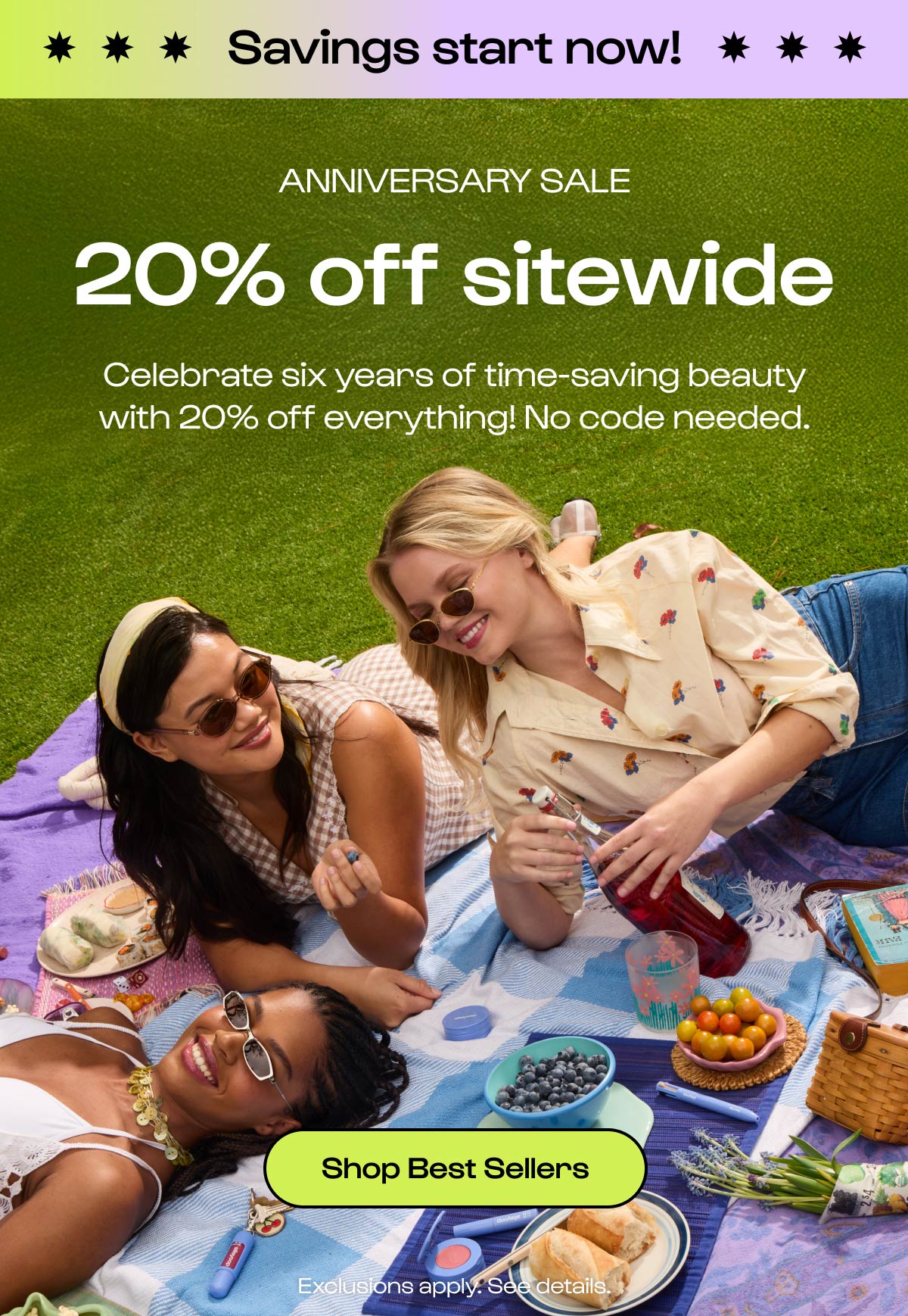 20% off sitewide