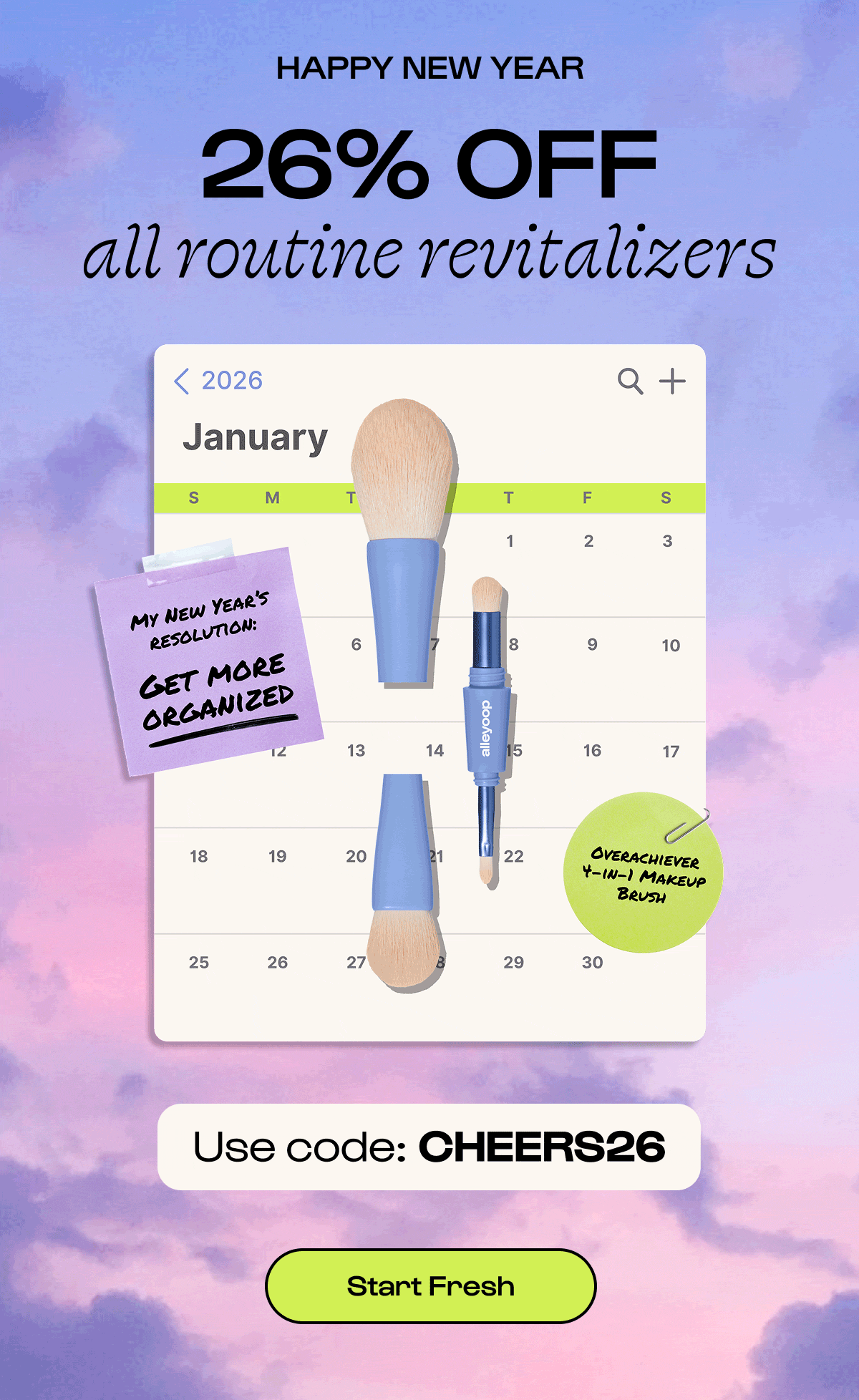 26% off with code CHEERS26