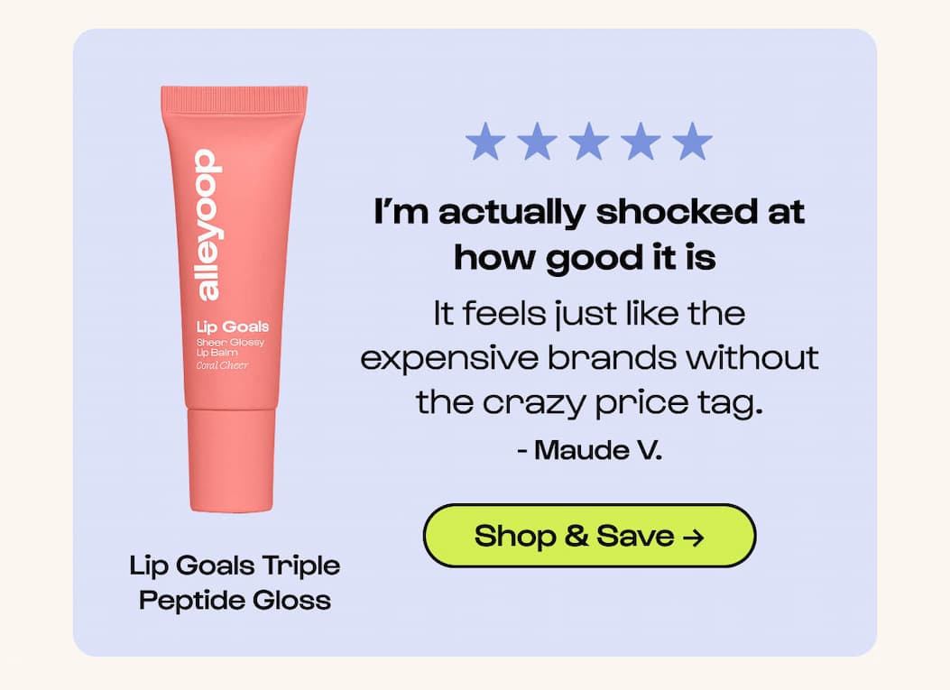 I'm actually shocked at how good it is It feels just like the expensive brands without the crazy price tag. - Maude V.