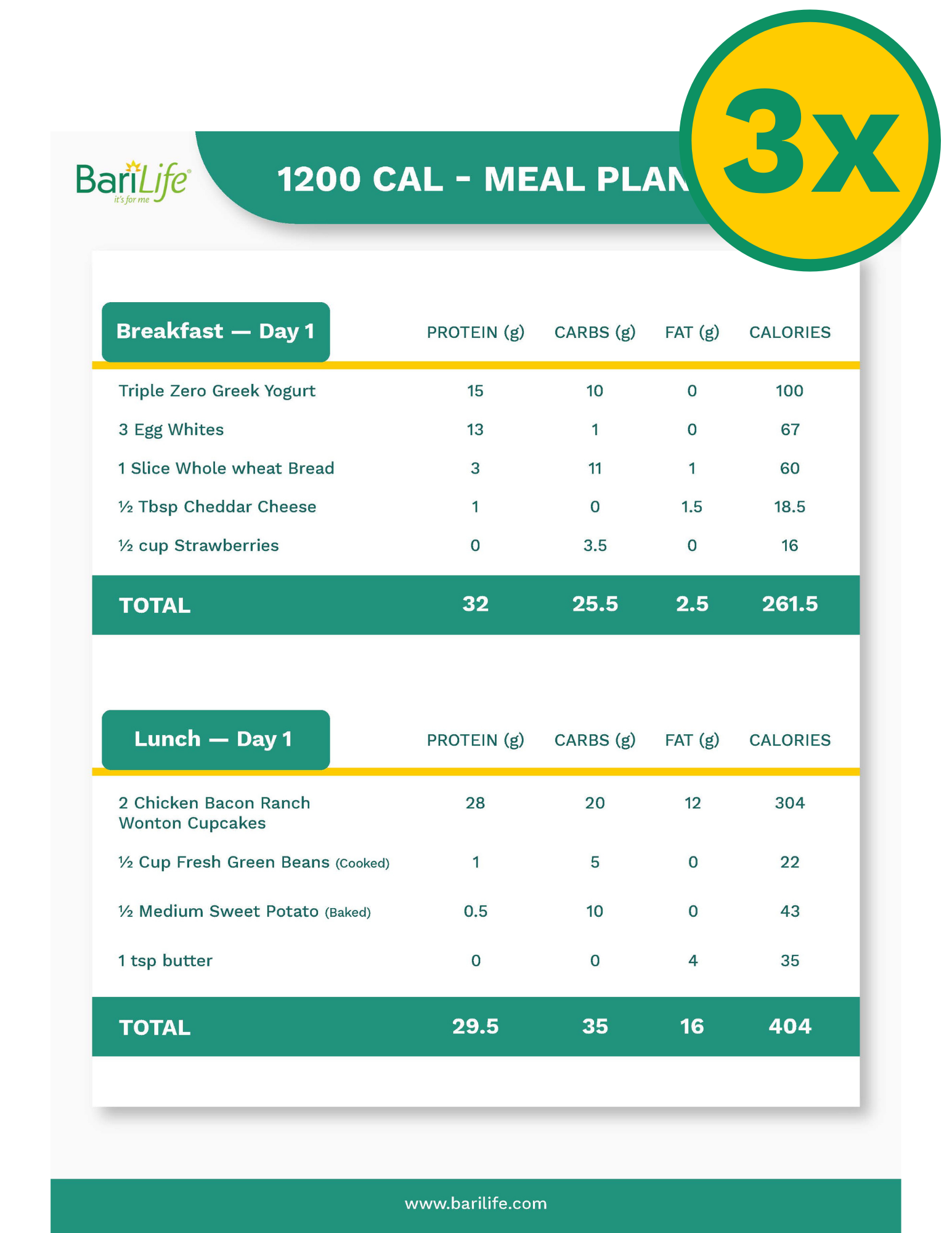 Bariatric Recipes 13 Single Serving Meals You Need In Your Bariatric Life
