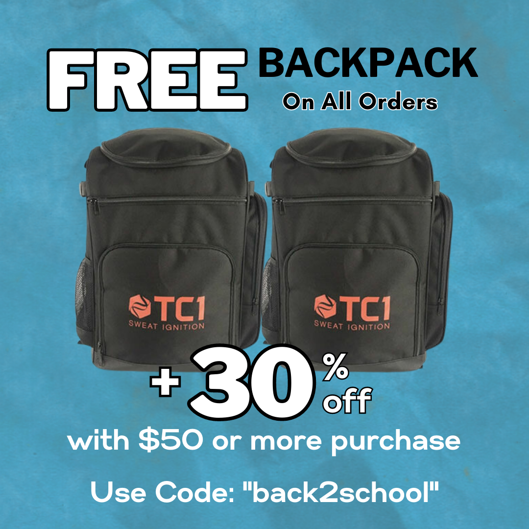 🎁 Get a Free Backpack with 50+ Purchase! 🎁 TC1Gel