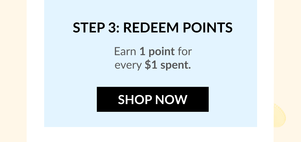 REDEEM POINTS