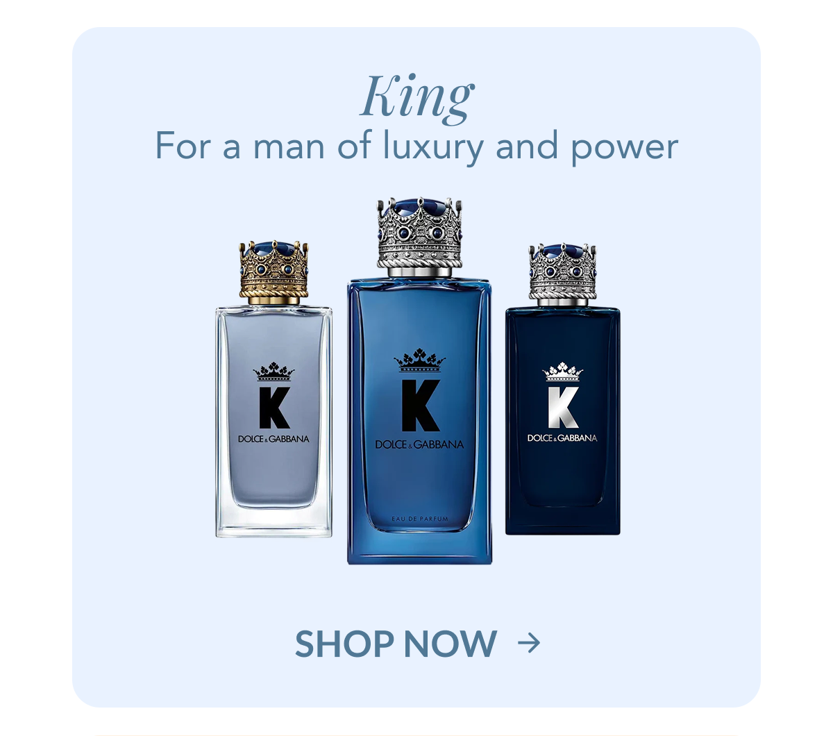King - for a man of luxury and power