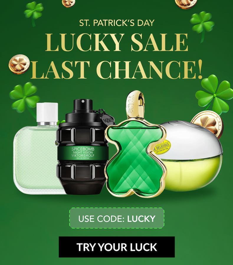St. Patrick's Day LUCKY SALE LAST CHANCE! USE CODE: LUCKY - TRY YOUR LUCK