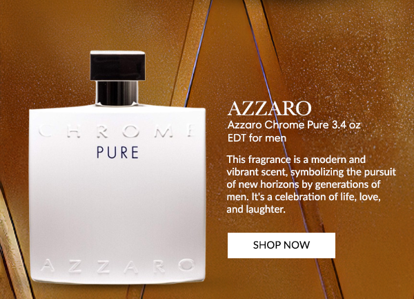 Azzaro Chrome Pure 3.4 oz EDT for men